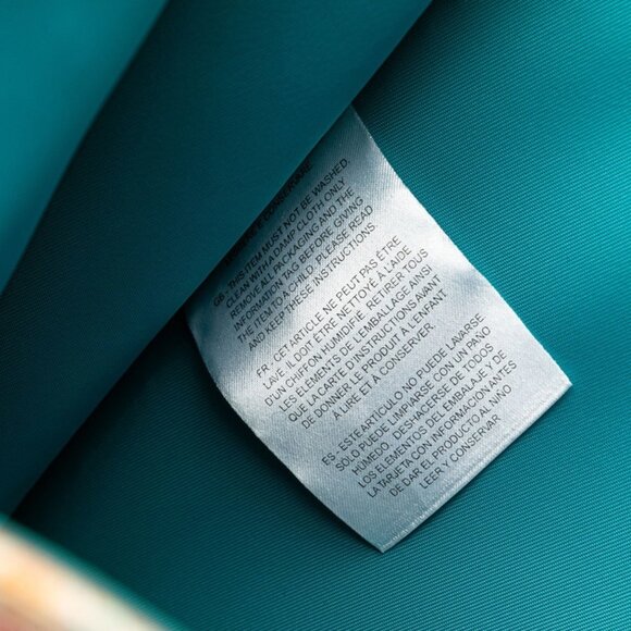 GUCCI Blue Leather Tote Bag - Picture 9 of 12